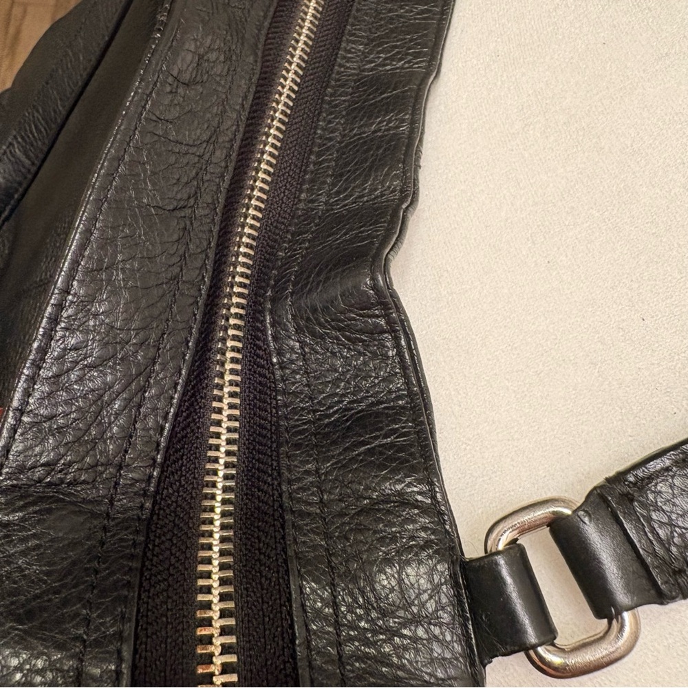 Coach Black Leather Tote Bag - Picture 6 of 16